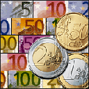 € = euro = 欧元